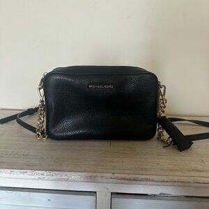 MICHAEL Michael Kors Black Jet Set Medium Crossbody